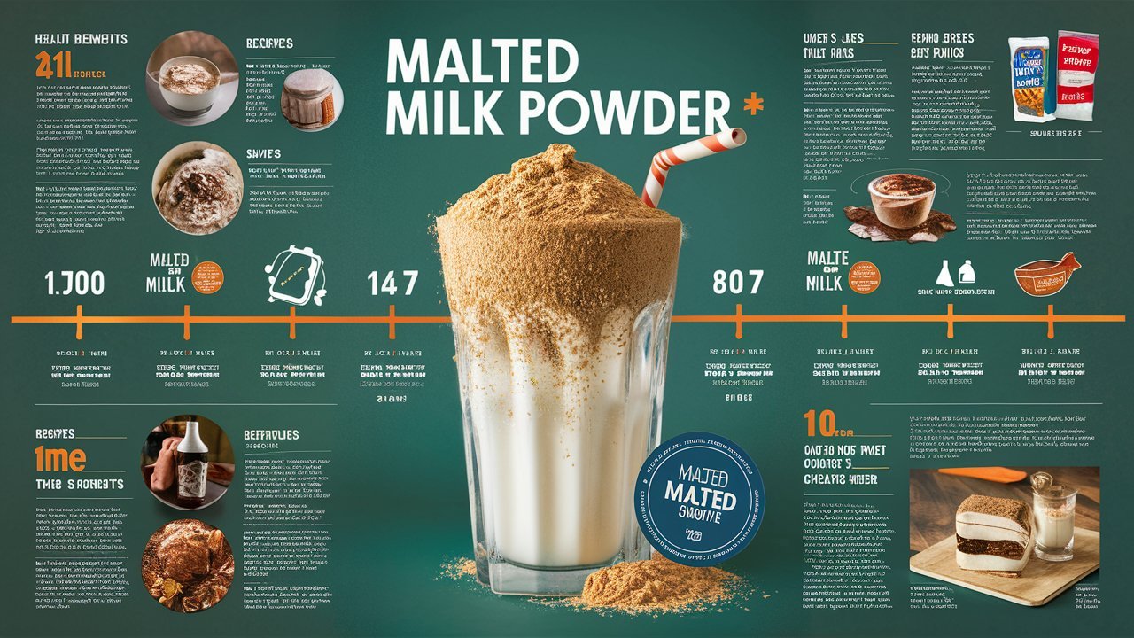 Malted Milk Powder: Uses, Benefits, History, and Complete Guide