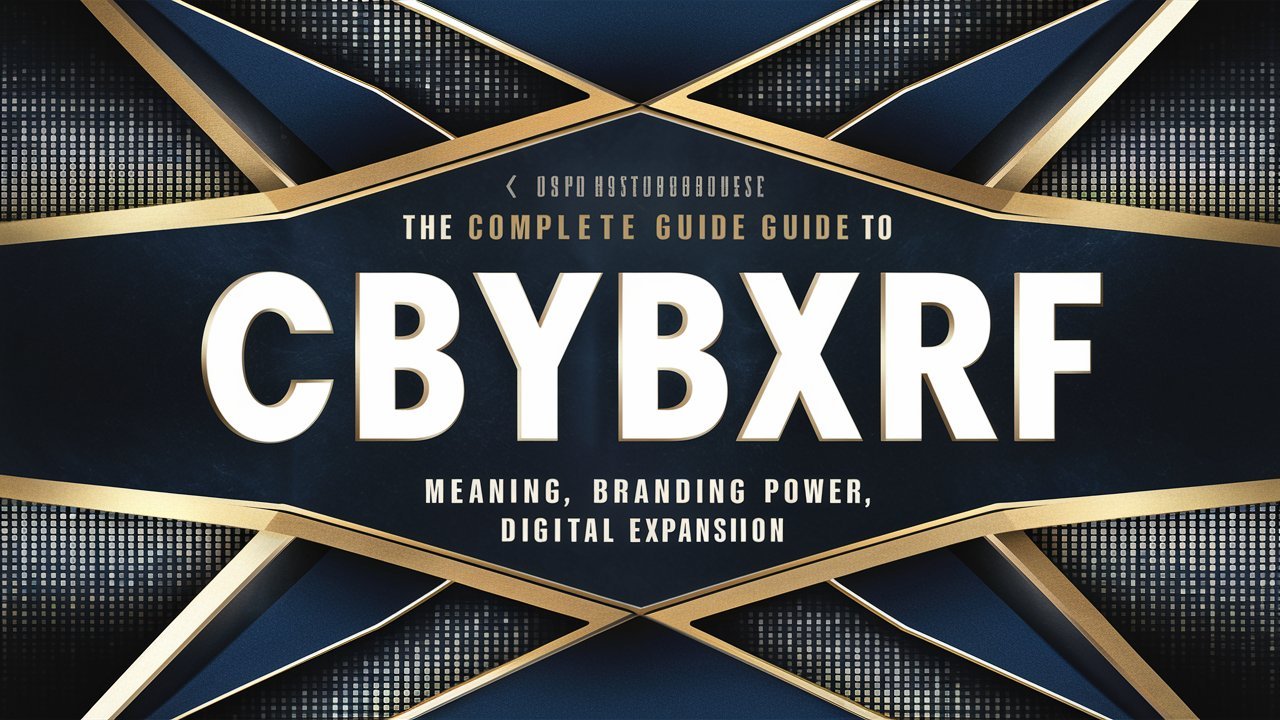 Cbybxrf: The Complete Guide to Meaning, Branding Power, and Digital Expansion